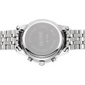 SKONE 7145 water resistant stainless steel chain couple wrist watches for men and women